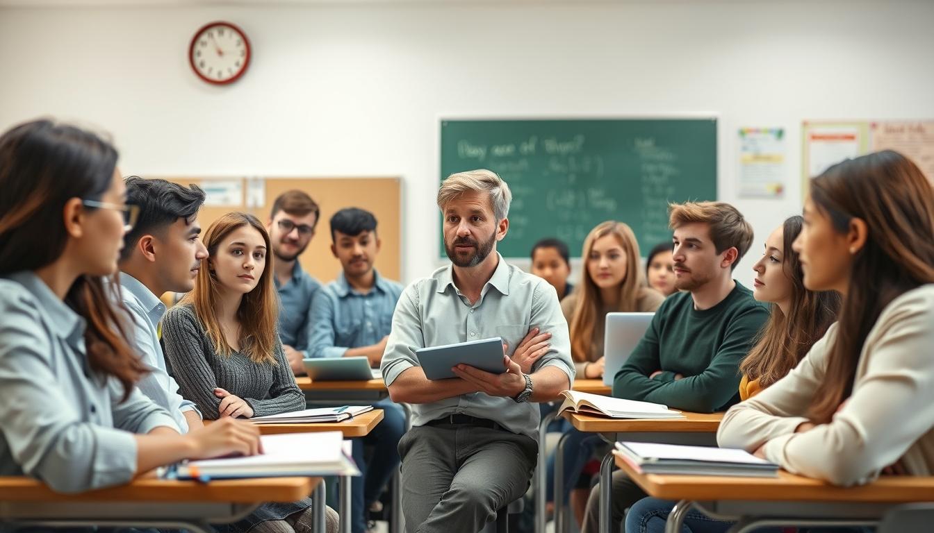 University campus and scholarly environment in Lisbon